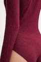 United Colors of Benetton body z domieszką kaszmiru 3LRU3B004 bordowy