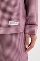 United Colors of Benetton cămașă de pijama burgundia 4MYG3M00D