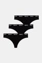 Diesel stringi STARS-UTLT-3PACK 3-pack dzianina czarny A18307.0PLBY