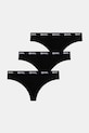 Diesel stringi STARS-UTLT-3PACK 3-pack dzianina czarny A18307.0PLBY