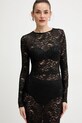 Guess sukienka SIENNA czarny O5BK01.K1820