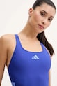 Oblečení Jednodílné plavky adidas Performance 3-Stripes JY4719 modrá