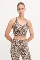 Dkny biustonosz sportowy miękka beżowy DP5T1220