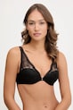 women'secret biustonosz tkanina czarny 8430112.124.133