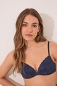 women'secret biustonosz lekko usztywniana granatowy 5662890