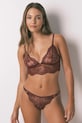 women'secret stringi 5352604 bordowy AW25