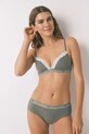 Odzież women'secret biustonosz 5052285 zielony
