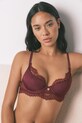 women'secret biustonosz koronka bordowy 7912782.785.787