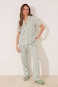 Pyžamo women'secret sada zelená 3592397