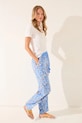 women'secret spodnie piżamowe 3702230 niebieski