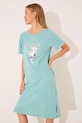 Pamučna pidžama women'secret 4442106 tirkizna