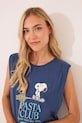 Дрехи Памучна пижама women'secret 3132121 тъмносин