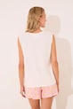 women'secret set de pijama de bumbac 3132109 alb