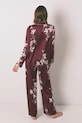 women'secret piżama 2542459 bordowy