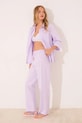 Πιτζάμα women'secret βαμβάκι μωβ 3592401