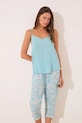 Pidžama women'secret 3592395 tirkizna