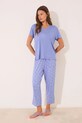 women'secret piżama wzorzyste niebieski 4752518