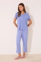 Πιτζάμα women'secret εμπριμέ μπλε 4752518