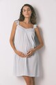 women'secret koszula nocna dzianina turkusowy 3632487