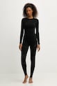 Viking komplet bielizny funkcyjnej - legginsy i longsleeve Gaja Planet friendly czarny 500.27.5512