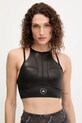 Sportski grudnjak adidas by Stella McCartney TruePurpose bez žice crna JM6089