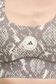 adidas by Stella McCartney biustonosz sportowy Power Impact JM6092 beżowy