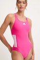 Îmbrăcăminte adidas Performance costum de baie dintr-o bucată 3-Stripes JX3153 roz