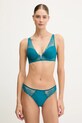 Calvin Klein Underwear biustonosz LV00QF8357 turkusowy AW25