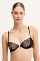 Calvin Klein Underwear biustonosz wzorzyste czarny LV00QF8359