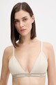 Бюстгальтер Calvin Klein Underwear трикотаж бежевый LV00QF8369