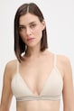Бюстгальтер Calvin Klein Underwear трикотаж бежевый LV00QF8369