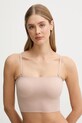 Calvin Klein Underwear biustonosz dzianina beżowy LV00QF8419