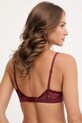 Podprsenka Calvin Klein Underwear LV00QF8443 burgundské AW25