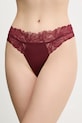 Стринги Calvin Klein Underwear аплікація бордо LV00QF8444