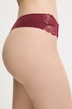Стринги Calvin Klein Underwear LV00QF8444 бордо AW25
