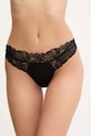 Calvin Klein Underwear stringi aplikacja czarny LV00QF8444