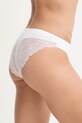 Odzież Calvin Klein Underwear figi damskie LV00QF8445 biały