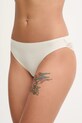 Calvin Klein Underwear figi aplikacja beżowy LV00QF8445