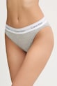 Труси Calvin Klein Underwear меланж сірий LV00QF8462