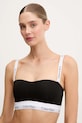 Бюстгальтер Calvin Klein Underwear гладкий чорний LV00QF8497