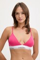 Calvin Klein Underwear biustonosz dzianina różowy LV00QF8498