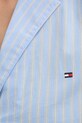 Tommy Hilfiger koszula nocna bawełniana UW0UW06082 niebieski