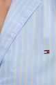 Tommy Hilfiger cămașă de noapte din bumbac UW0UW06082 albastru