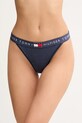 Tommy Hilfiger stringi nadruk granatowy UW0UW06095