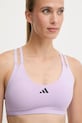 adidas Performance biustonosz sportowy AERIM LS fioletowy KA3794