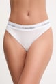 Стринги Calvin Klein Underwear гладкий белый LV00QF8518