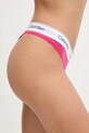 Odzież Calvin Klein Underwear stringi LV00QF8518 różowy
