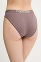 Nohavičky Calvin Klein Underwear LV00QD5291 hnedá AW25