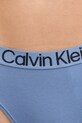 Oblečenie Calvin Klein Underwear tangá dámske bavlnené s elastanom LV00QD5292 modrá
