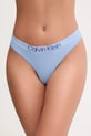 Calvin Klein Underwear stringi nadruk niebieski LV00QD5292